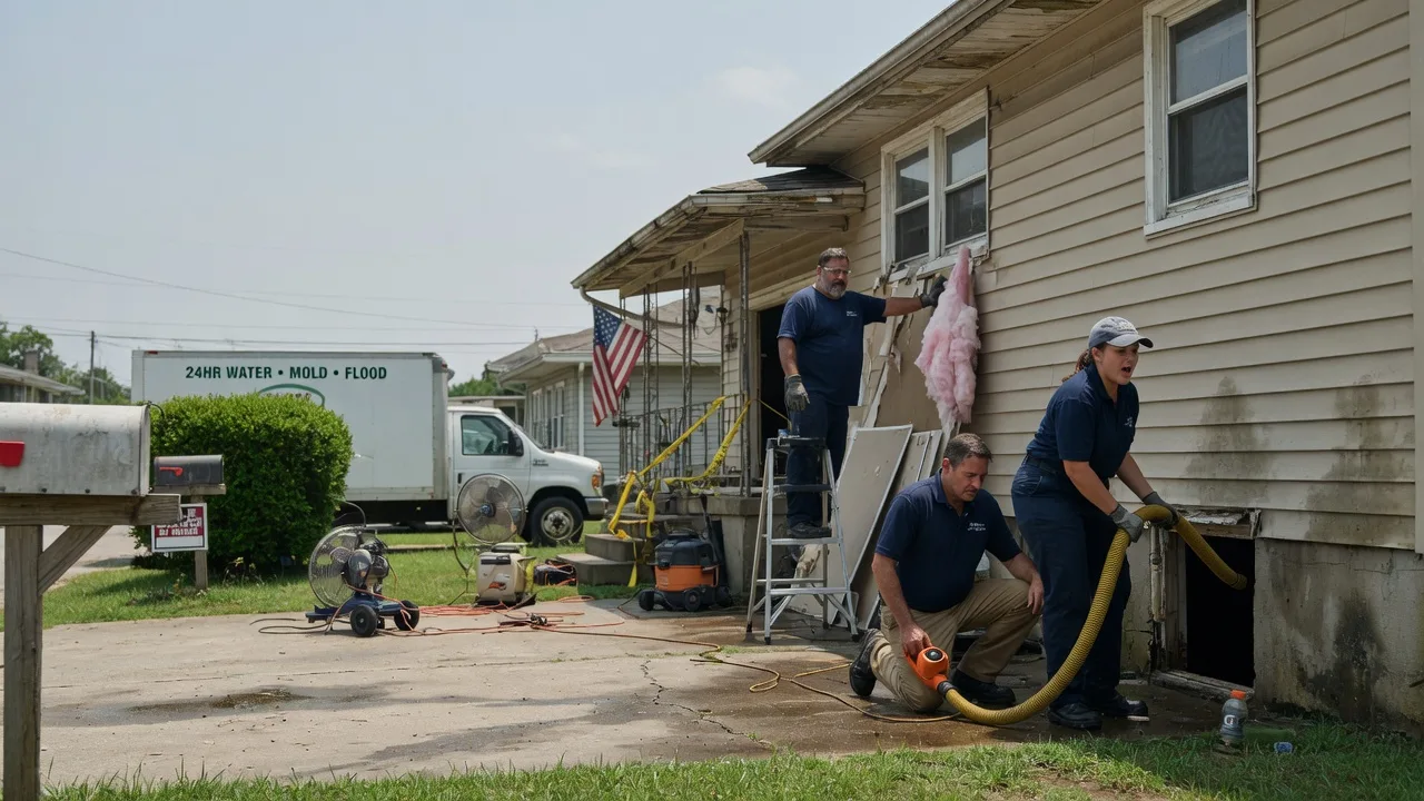 Water Damage Repair in Valmeyer, IL near me
